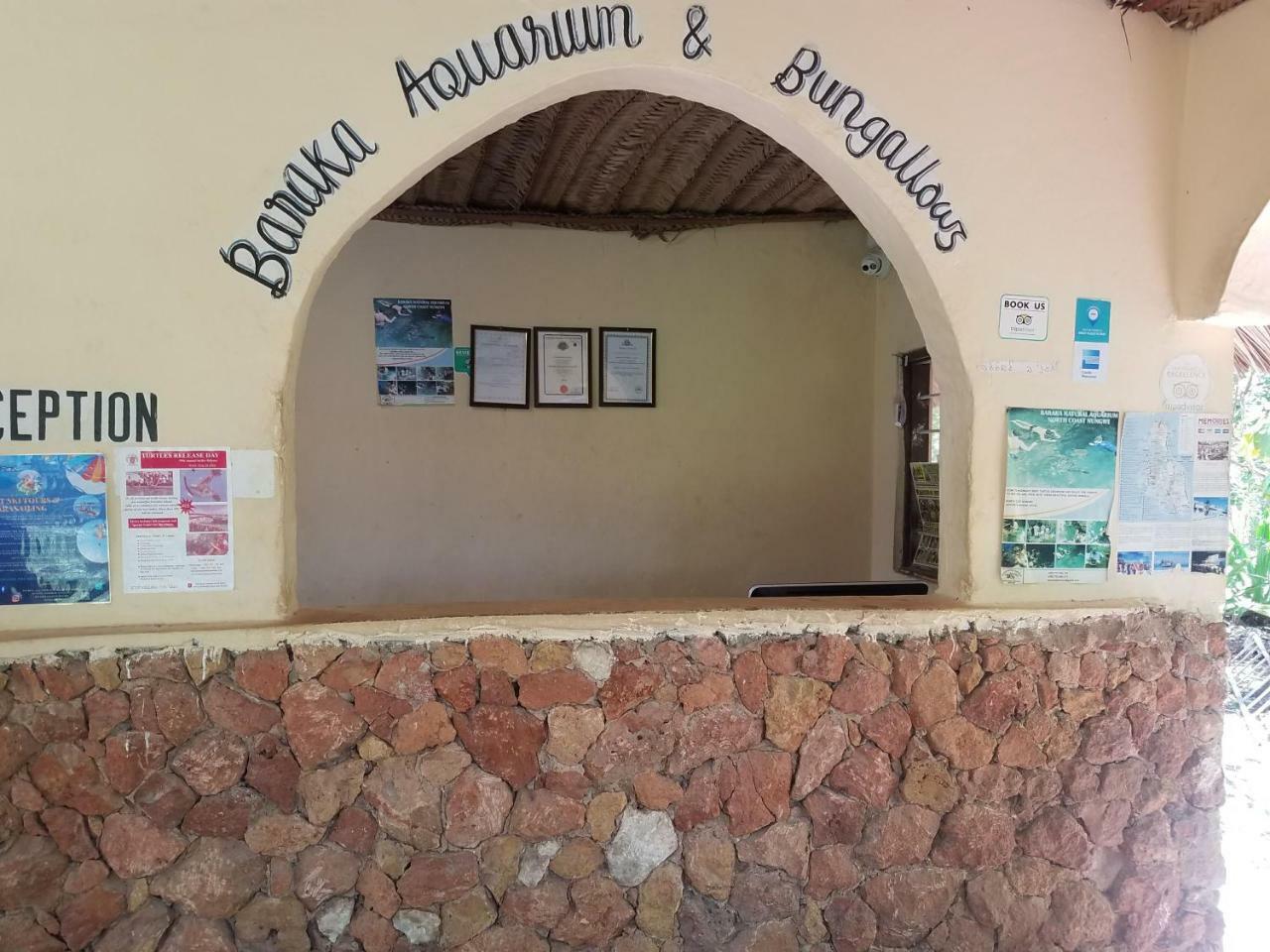 Baraka Aquarium Bungalows Nungwi Buitenkant foto